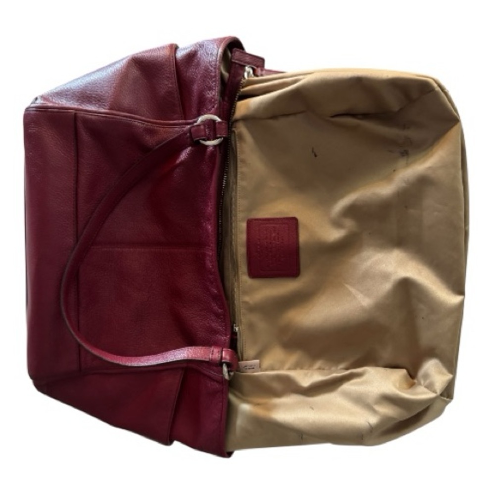Coach Park Carrie Tote – Cranberry/Red - Picture 9 of 10